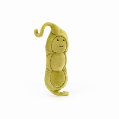 Jellycat Vivacious Vegetable Pea Australia | 365890QMP